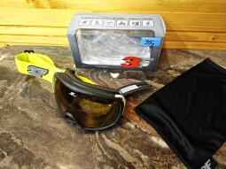 JUNIORSKÉ LYŽIARSKE OKULIARE 3F VISON PURE 2 BLACK-NEON YELLOW